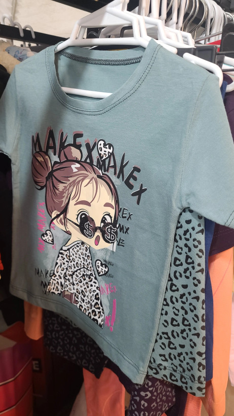ست تیشرت شلوارک دخترانه
