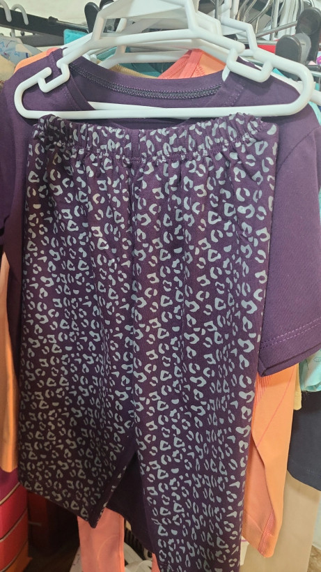ست تیشرت شلوارک دخترانه