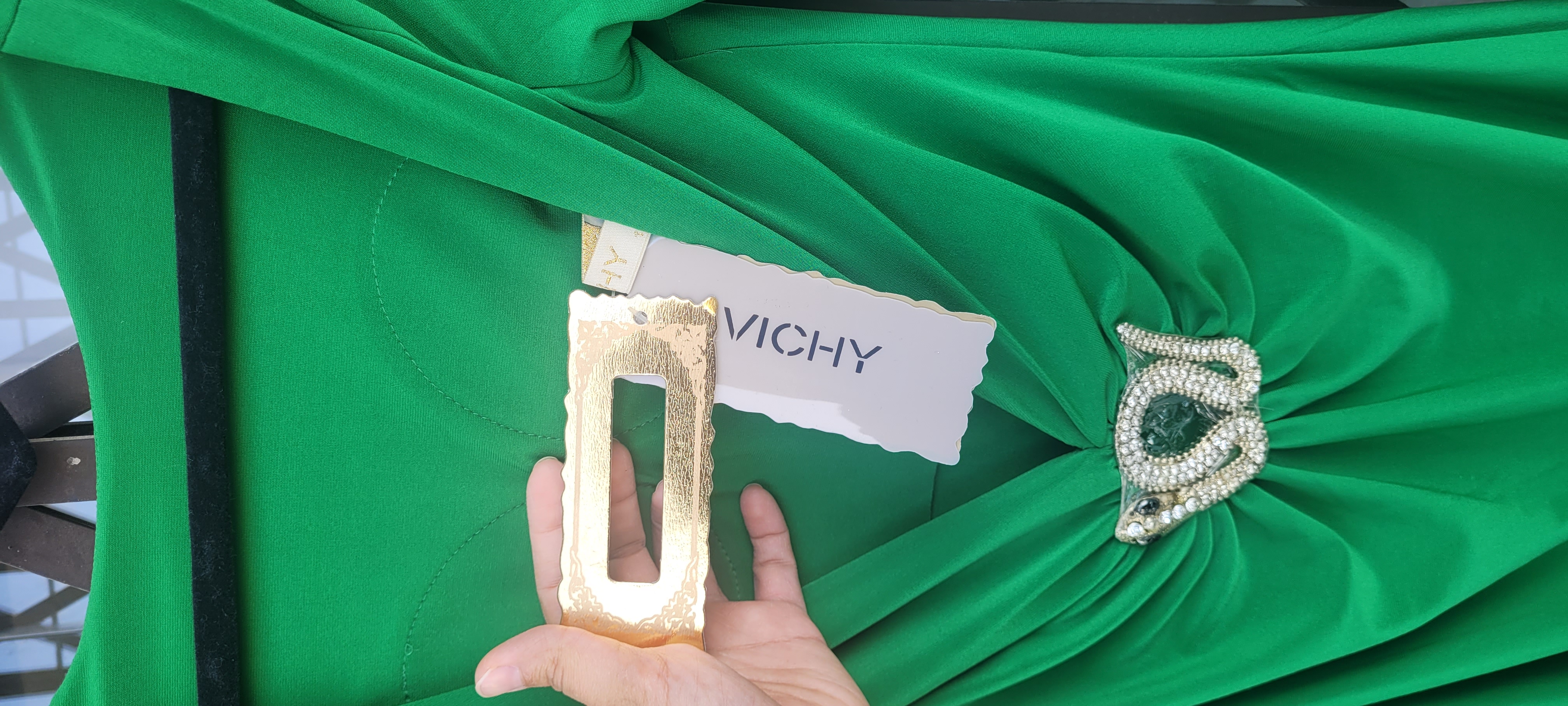 مجلسی دخترانه رنگ سبز/ساده و شیک
