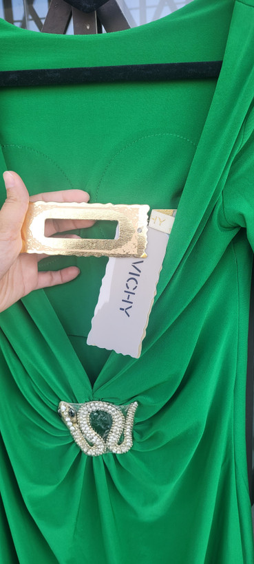 مجلسی دخترانه رنگ سبز/ساده و شیک
